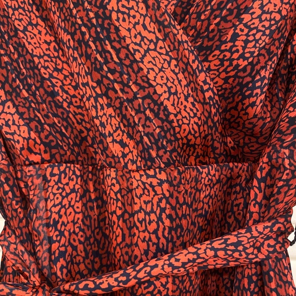 Kookai Dress Long Sleeve V Neck - Picture 5 of 10